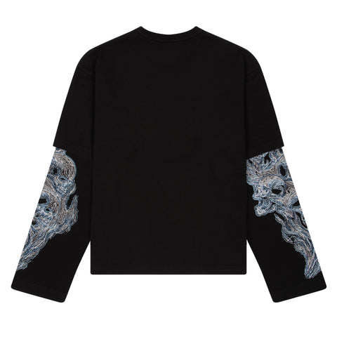 "hellboy" layered Longsleeve