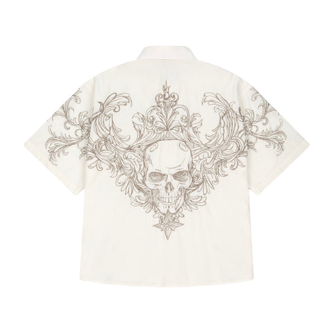 "hellboy" Shirt off white