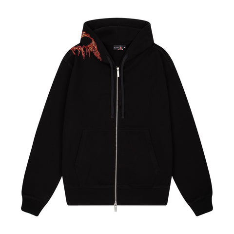 "hellboy" Zip Up black