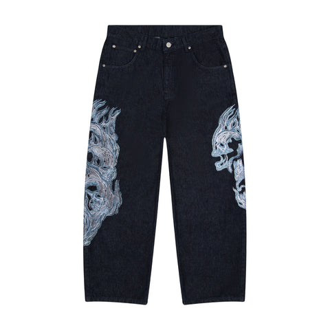 "hellboy" indigo raw Denim 01
