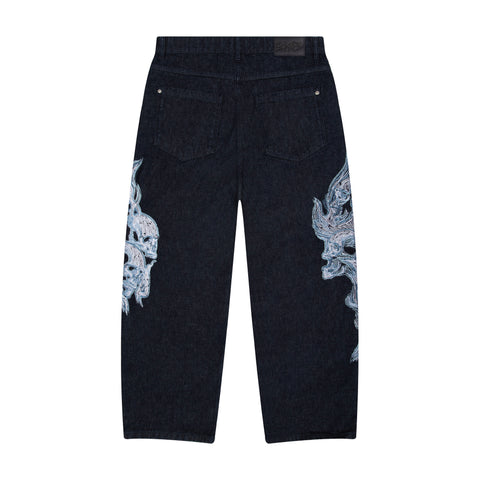 "hellboy" indigo raw Denim 01