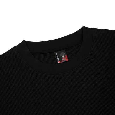 "hellboy" waffle Longsleeve black