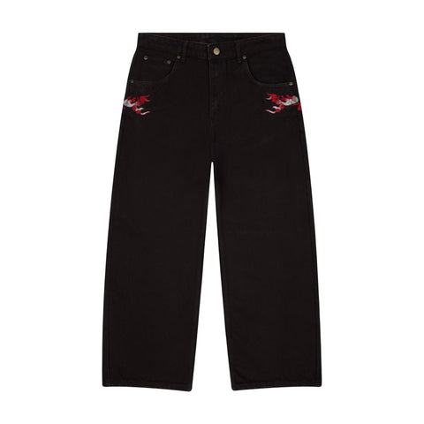 "thangka" brown Denim