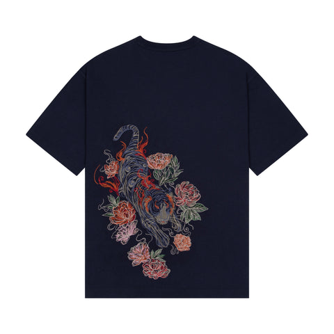 "thangka" T Shirt navy