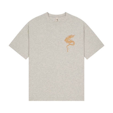 "thangka" T Shirt grey melange