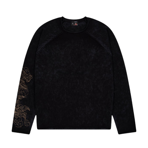 "thangka" Knit black