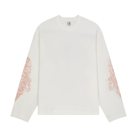 "thangka" waffle Longsleeve chalk