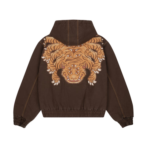 "thangka" workwear Jacket brown