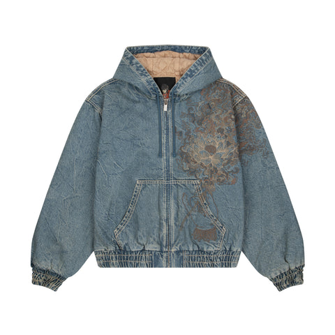 "thangka" workwear Jacket blue