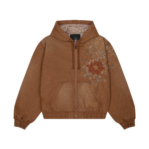 "thangka" workwear Jacket camel