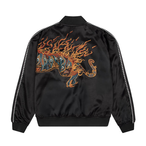 "thangka" satin Jacket