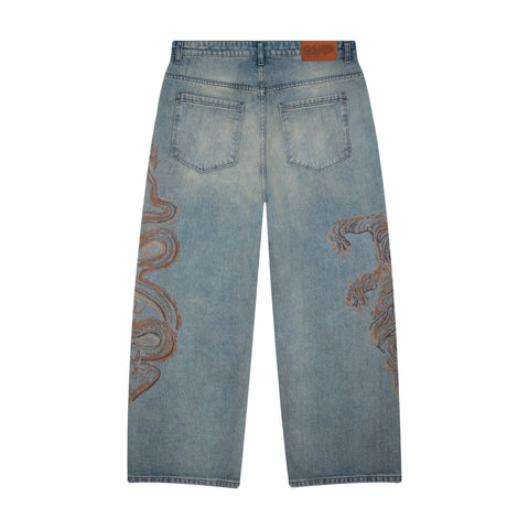"thangka" light blue Denim 01