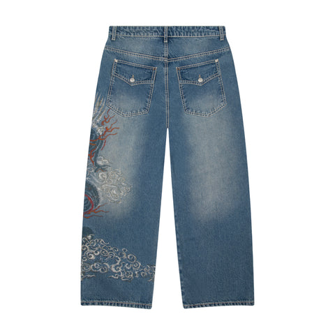 "thangka" light blue Denim 02