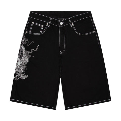 "yakuza" Jorts black 02