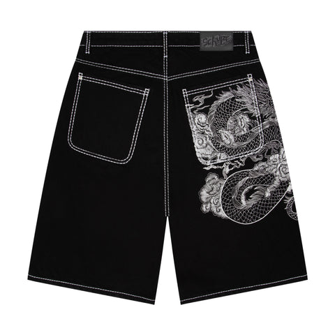 "yakuza" Jorts black 02