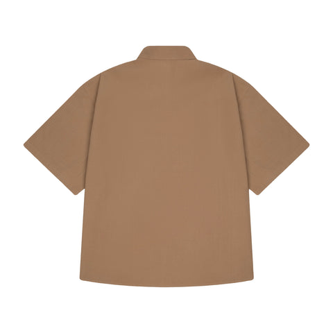 "yakuza" Shirt brown