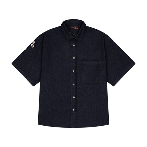 "yakuza" Shirt indigo