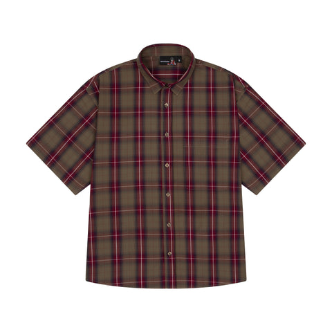 "yakuza" Shirt plaid green