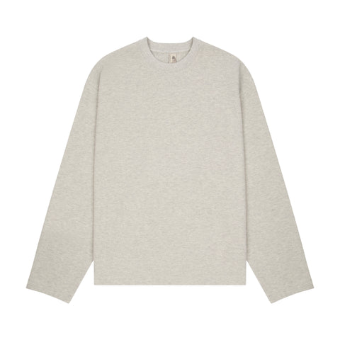 "blossom" waffle Longsleeve grey melange