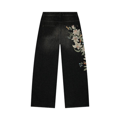 "after us" black washed Denim