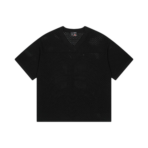 "after us" knitted Jersey black