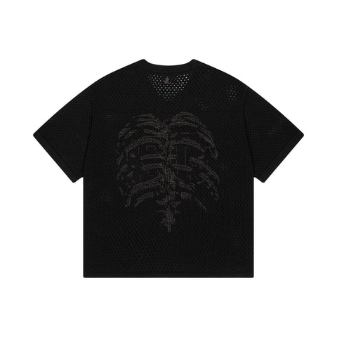 "after us" knitted Jersey black