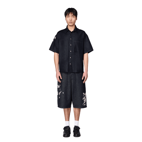 "yakuza" Shirt indigo