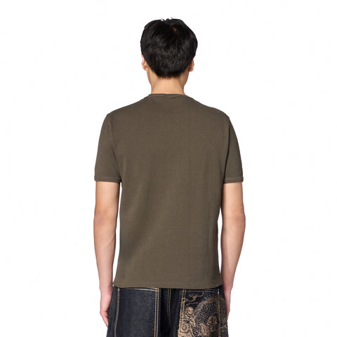 "yakuza" ribbed T Shirt anthracite