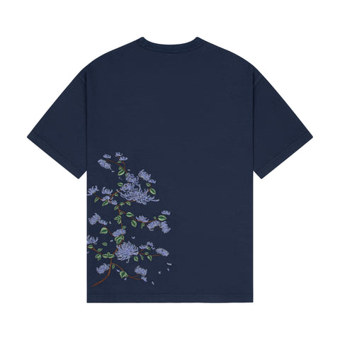 "wildflower" T Shirt blue