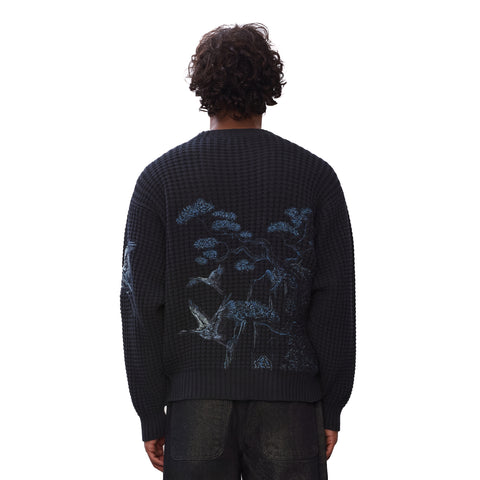 "kyoto" Knit navy