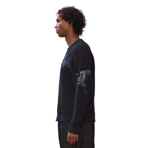 "kyoto" Knit navy
