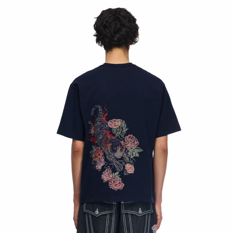 "thangka" T Shirt navy