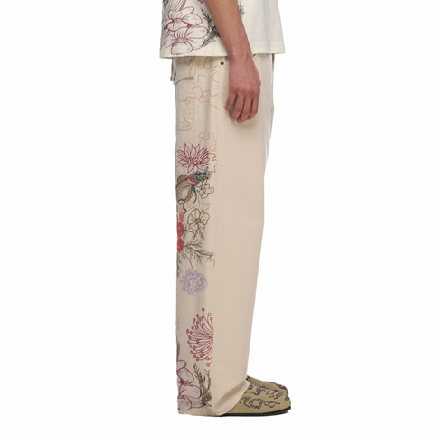 "thangka" chalk Denim