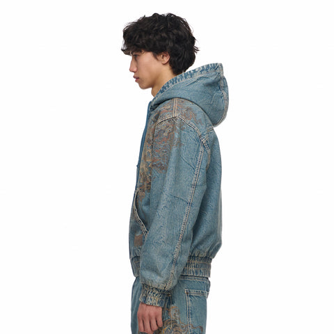 "thangka" workwear Jacket blue