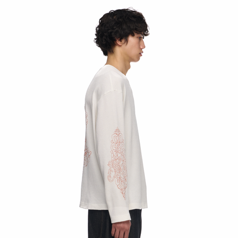 "thangka" waffle Longsleeve chalk