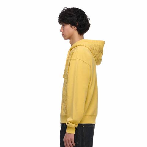 "thangka" Zip Up yellow