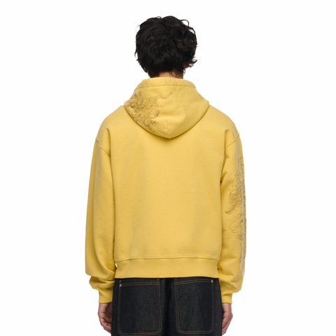 "thangka" Zip Up yellow