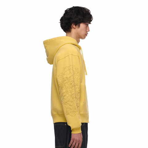 "thangka" Zip Up yellow