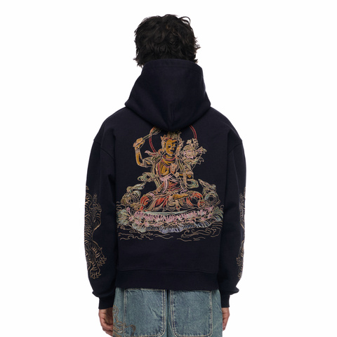 "thangka" Hoodie navy