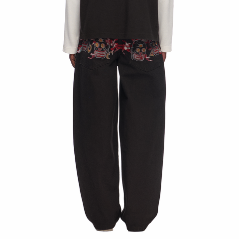 "thangka" brown Denim