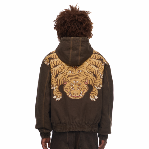 "thangka" workwear Jacket brown