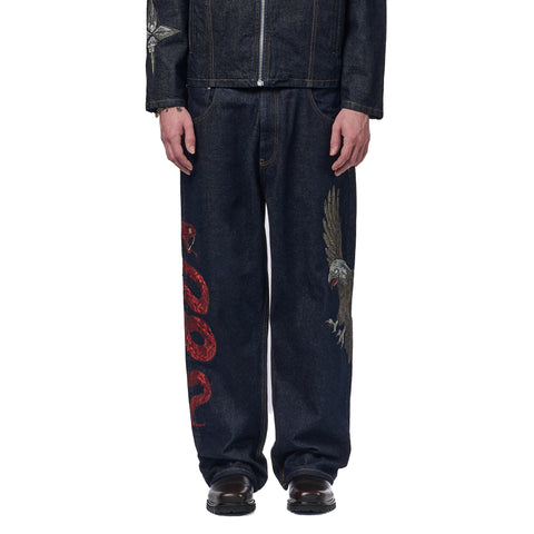 "hellboy" indigo raw Denim 02