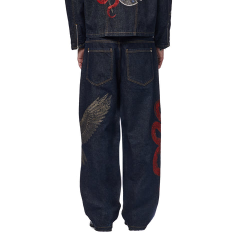 "hellboy" indigo raw Denim 02