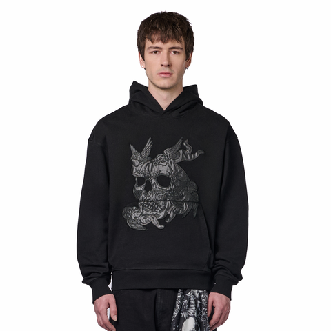 "hellboy" Hoodie black 01