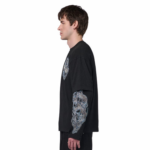 "hellboy" layered Longsleeve