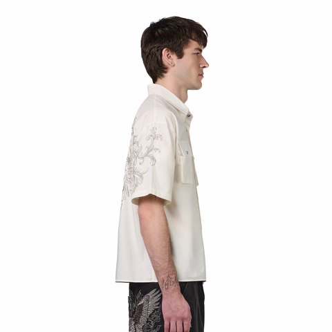 "hellboy" Shirt off white