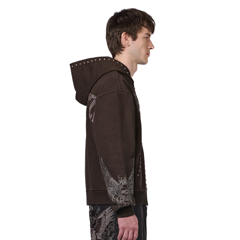 "hellboy" Zip Up anthracite