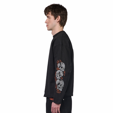 "hellboy" Longsleeve black