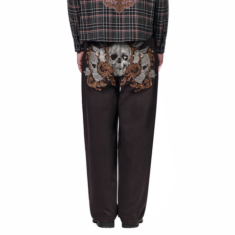 "hellboy" brown Denim