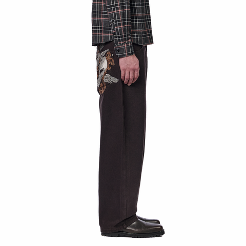 "hellboy" brown Denim